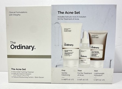 The Ordinary The Acne Set, 3-Step Skin Care Set - Brand New In Box