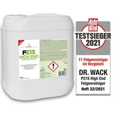 DR. Wack P21S 5L High End Felgenreiniger Felgen Reiniger PH Hautneutral 1236