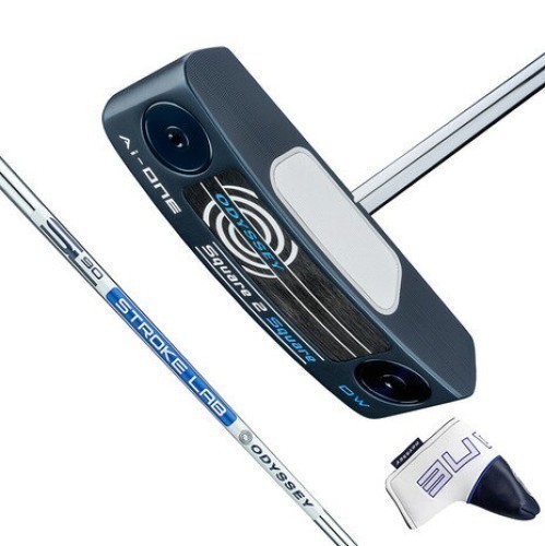 Odyssey Putter Ai-ONE SQUARE 2 SQUARE DB RH 33ich StrokeLAB 90 Steel HC New