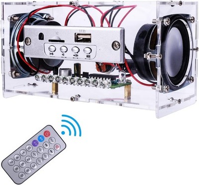 DIY Bluetooth-Compatible Speaker Kit - Fun Electronics Project for STEM Learning