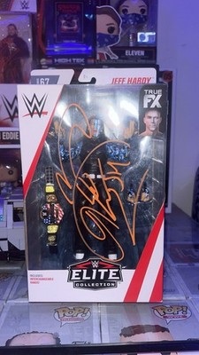 WWE Elite Collection Jeff Hardy Signed TrueFX Action Figure Eilte 67