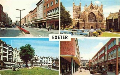 Exeter  UK Cathedrale Yard high Street Princesshay