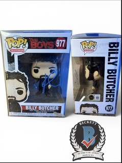 Karl Urban Signed Autographed The Boys Billy Butcher Funko Pop #977 Beckett COA