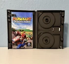 Mario Kart Double Dash Nintendo GameCube With Case + Manual *NO GAME*