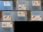 1978 Nature's Flying Colors Australia Native Birds First Day Cover Album