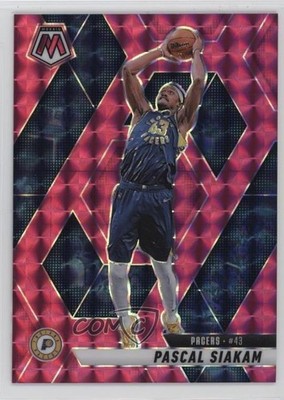 2024-25 Panini Mosaic Pink Mosaic Prizm 21/175 Pascal Siakam #145 6q5