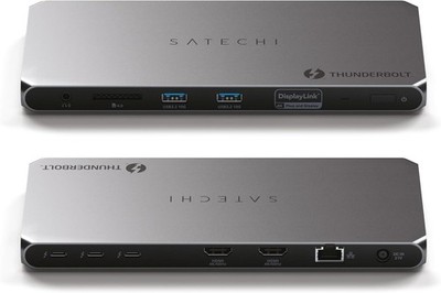 Satechi Thunderbolt 4 Dock 100W Charging Dual Monitor HDMI