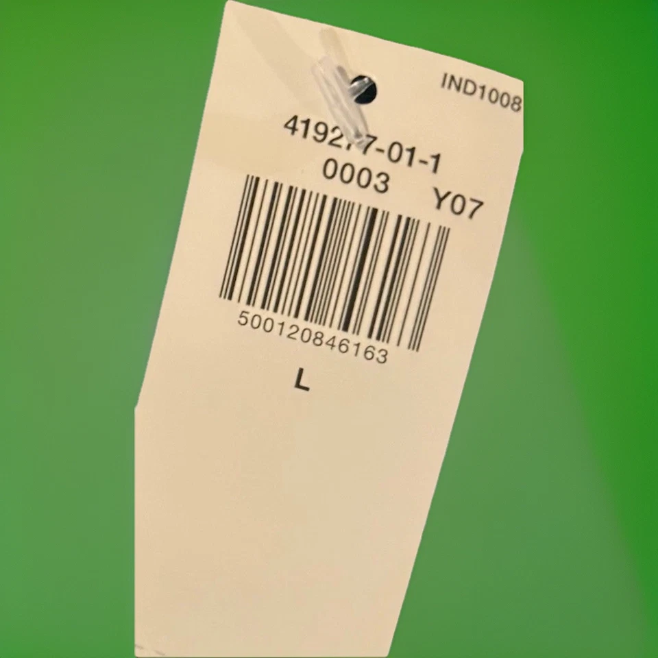 Old Navy Men's Short Sleeve Hawaiian Shirt Teal Floral Seersucker - Image 2 of 2