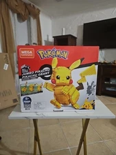 Mega Construx Pokémon Jumbo Pikachu Building Toy Collectible 12" Figure COMPLETE