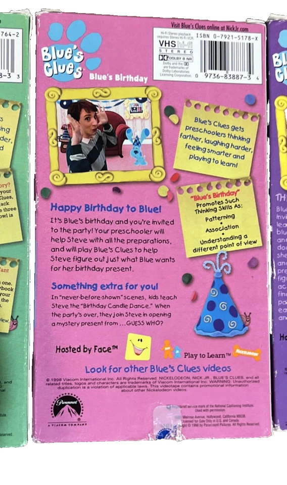 Blue’s Clues VHS Lot - Image 4 of 4