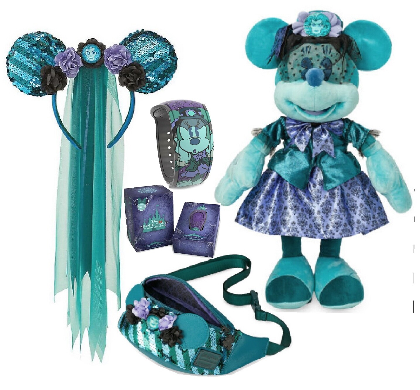 minnie mouse haunted mansion plush