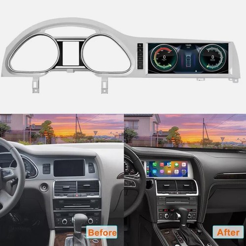 10.25" For 2010-2015 Audi Q7 Android 64G Unit Car Stereo Radio Carplay GPS WiFi - Picture 5 of 8