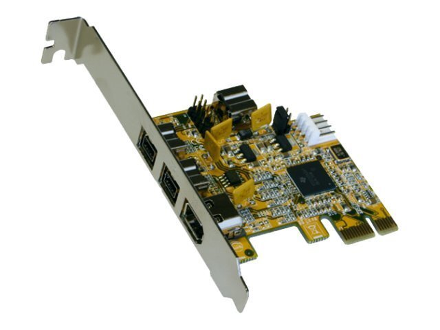 Exsys 4-port FireWire 1394B PCI-Express Card PCIe CE FCC RoHS 0 55 °C EX-16415