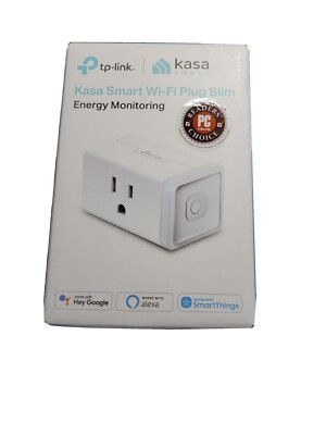 TP-Link Kasa Smart Wi-Fi Mini Plug With Energy Monitoring- White(249185) KP115