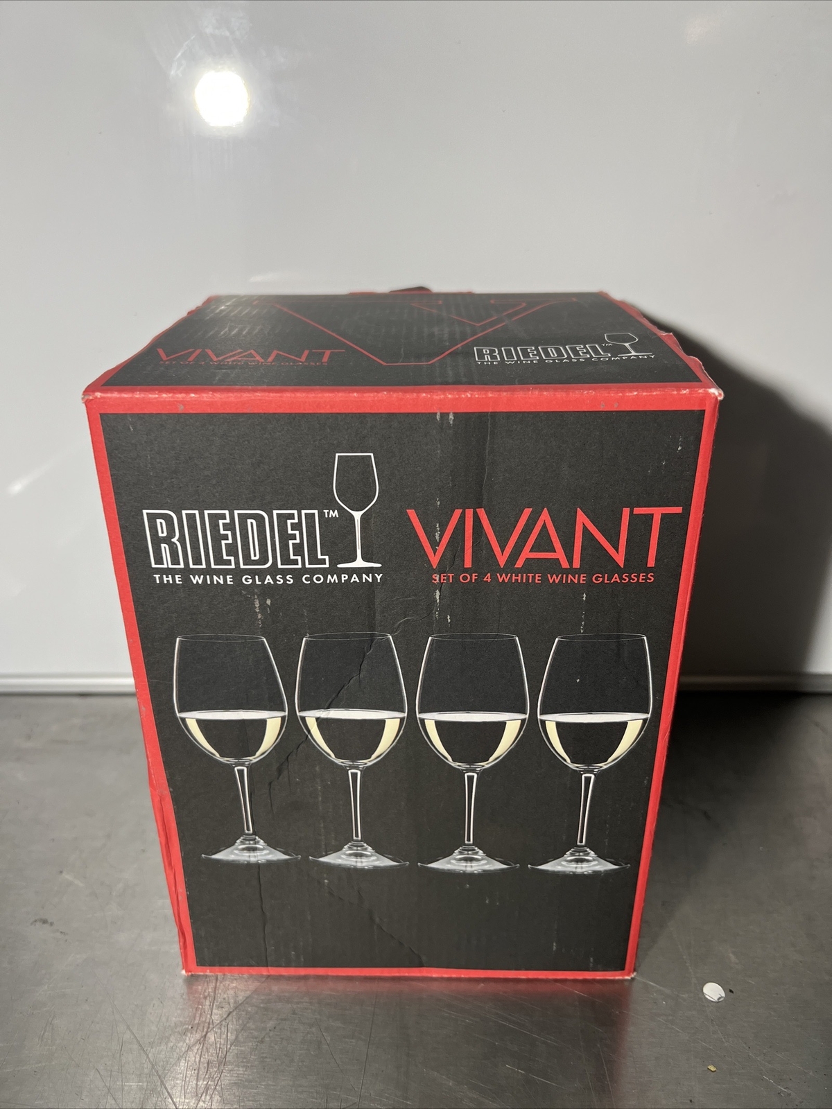 Riedel Vivant Red Wine Glasses Set of Four 123/4oz eBay