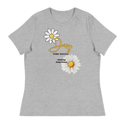Daisy Name | Short Sleeve | Women's Relaxed T-Shirt