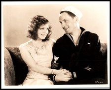 Hollywood Beauty CLARA BOW STUNNING PORTRAIT TRUE TO THE  NAVY 1930  Photo 653