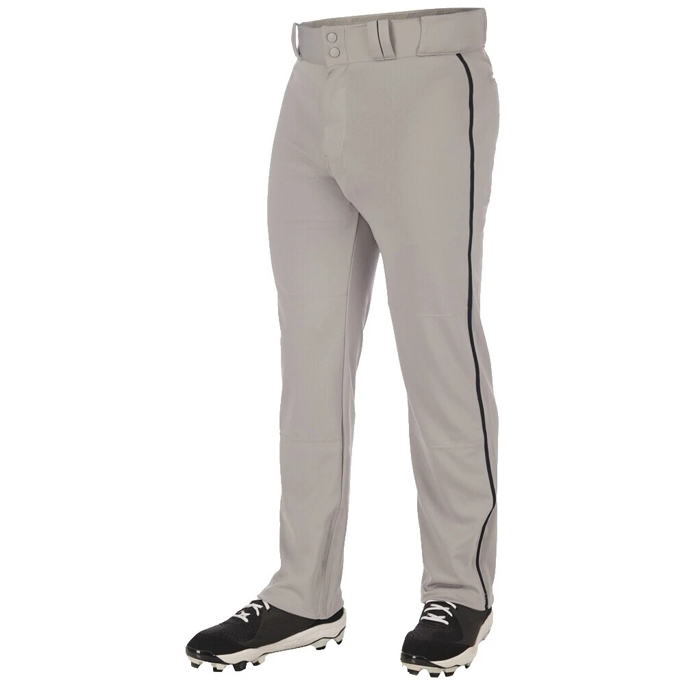 Pantalones de béisbol negra para hombres