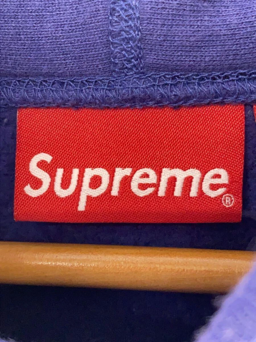 Felpa Supreme con cappuccio seta viola S usata