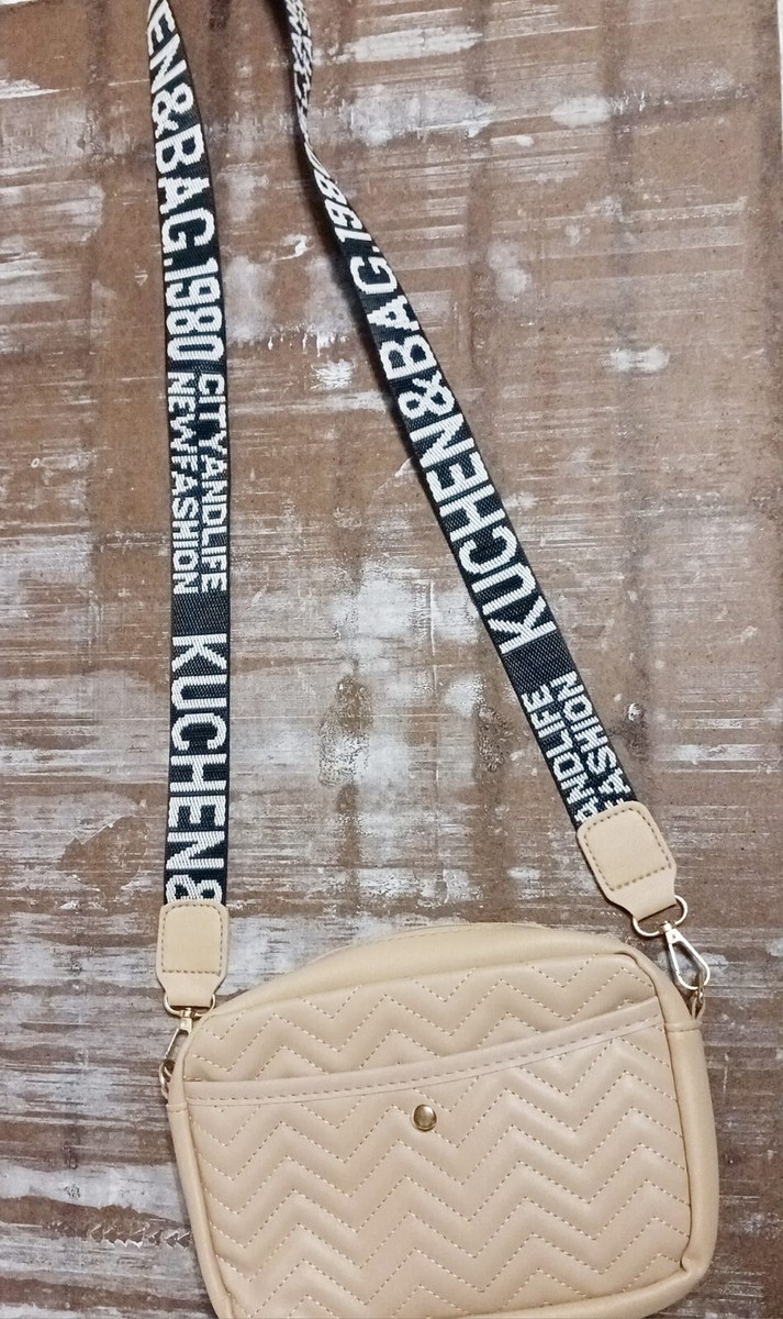 Kuchen&Bag Womans cross body Chevron V Quilted Bag. (no change