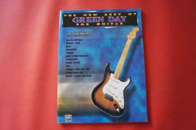 Green Day - The New Best of for Guitar . Songbook Notenbuch. Vocal Guitar