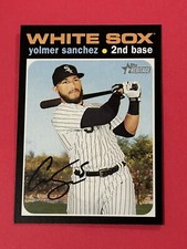 2020 Topps Heritage Yolmer Sanchez #372 Chicago White Sox (B)