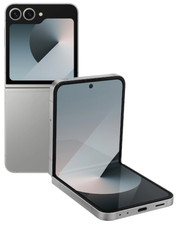 Samsung Galaxy Z Flip6 SM-F741U AT T Only 256GB Silver Shadow Good