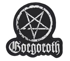 Gorgoroth Embroidered Patch - Pentagram Norwegian Black Metal Music Band Logo
