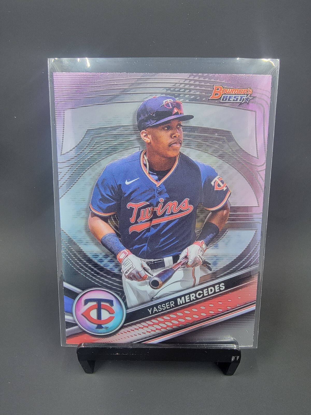 YASSER MERCEDES 2022 Bowman's Best Top Prospects Rookie TP-25 RC
