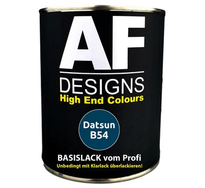 0,25L Autolack für Datsun B54 Baikal Blue Metallic spritzfertig
