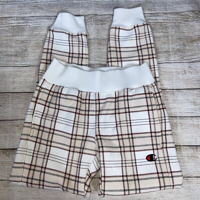 Champion Reverse Weave Plaid Pants Plaid Champion Joggers Champion
