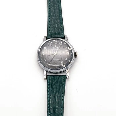 Russische Armbanduhr 3APR 15 Kamhen CCCP mit Lederarmband - Vintage - Bild 1 von 4