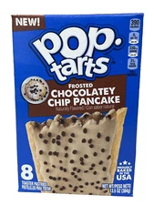 Kellogg's Pop Tarts Frosted Chocolatey Chip Pancake Toaster Pastries 13.5 oz