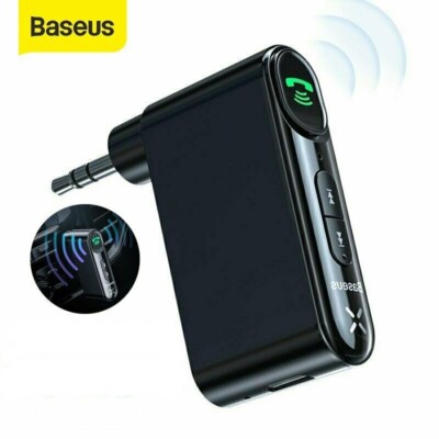 Baseus 3.5mm AUX Jack Wireless Bluetooth 5.0 Receiver Car Kit Speaker Adapter
