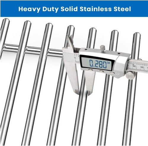 3 Stanbroil Stainless Steel Cooking Grates for Weber Summit 600 Series Summit... - Picture 3 of 7