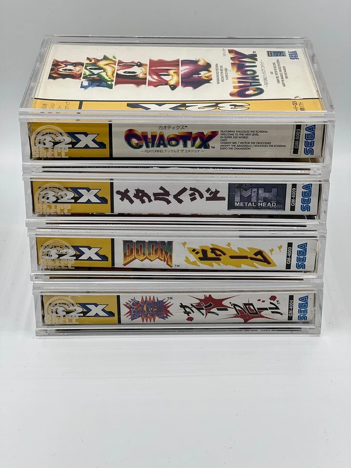 Sega 32x (Genesis/Megadrive) Premium Retro Video Game Box Protective Case - Image 3 of 4