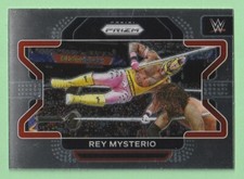 2022 PANINI PRIZM WWE REY MYSTERIO #98 WWE CHAMPION RAW ***FREE SHIPPING***