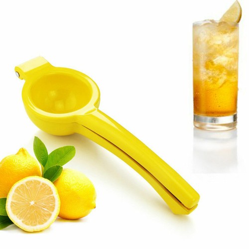 Exprimidor de limón cítricos lima amarillo fundido aluminio - Imagen 7 de 7