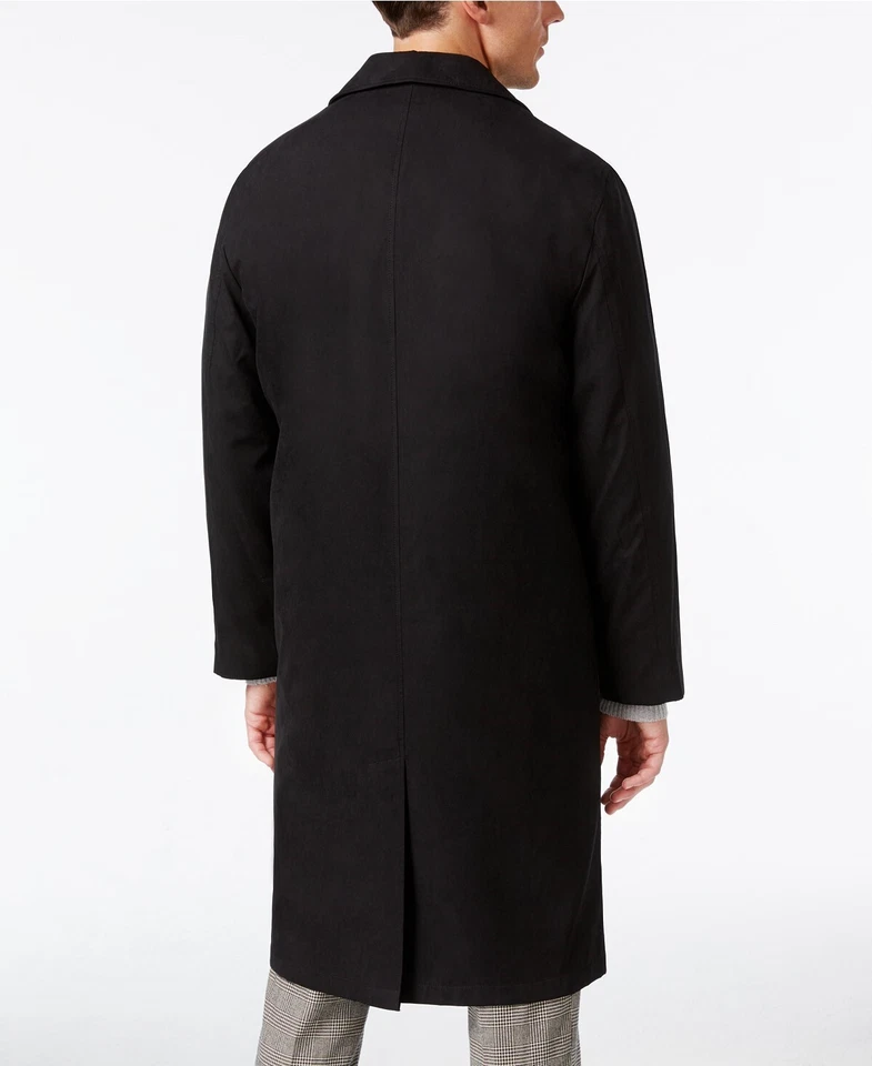 KENNETH COLE NEW YORK 134864 Men's Black Retz Water Repellent Raincoat Sz S - Image 2 of 2