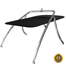 Origin Advancer Boat Wakeboard Tower Polished W/ Flat Tower Bimini Top 5Yrs Wty