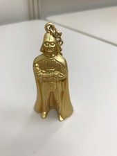Star Wars Darth Vader Die Cast Gold Key chain Figurine - New