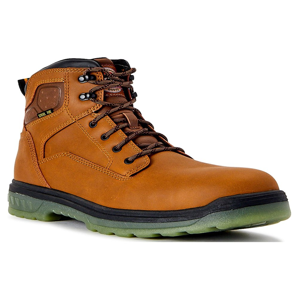 Botas de trabajo con punta de acero de 6" para hombre, mens steel toe