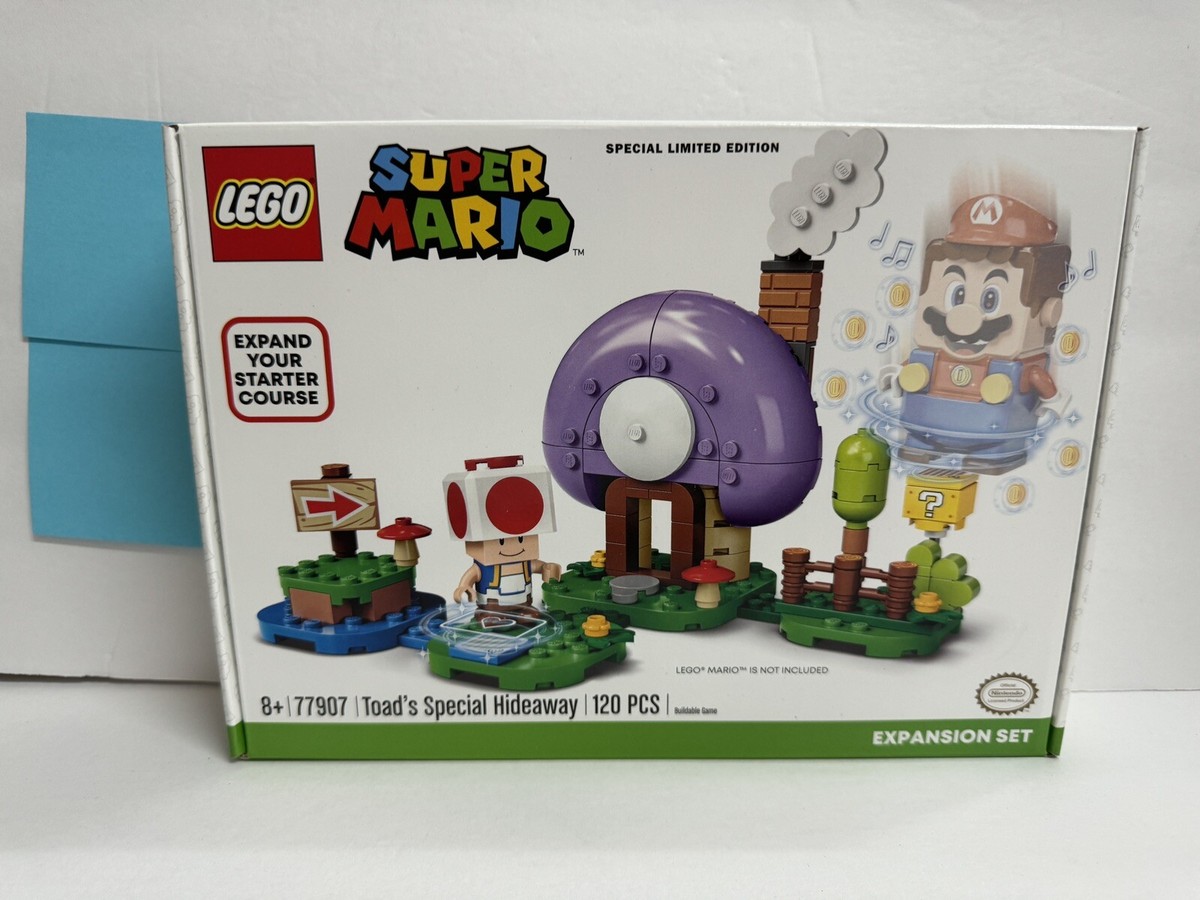 LEGO 77907 Super Mario Toad's Special Hideaway New. GY2