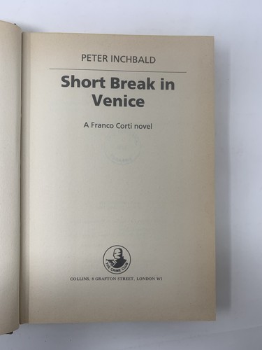 3 x Peter Inchbald Franco Corti Novels Collins Crime Club Job Lot Bundle HB - Picture 11 of 17