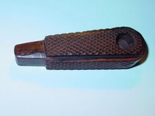 WOODEN HAND MADE VINTAGE 1970's COLLECTIBLE 3.5 INCH TOBACCO PIPE NOS