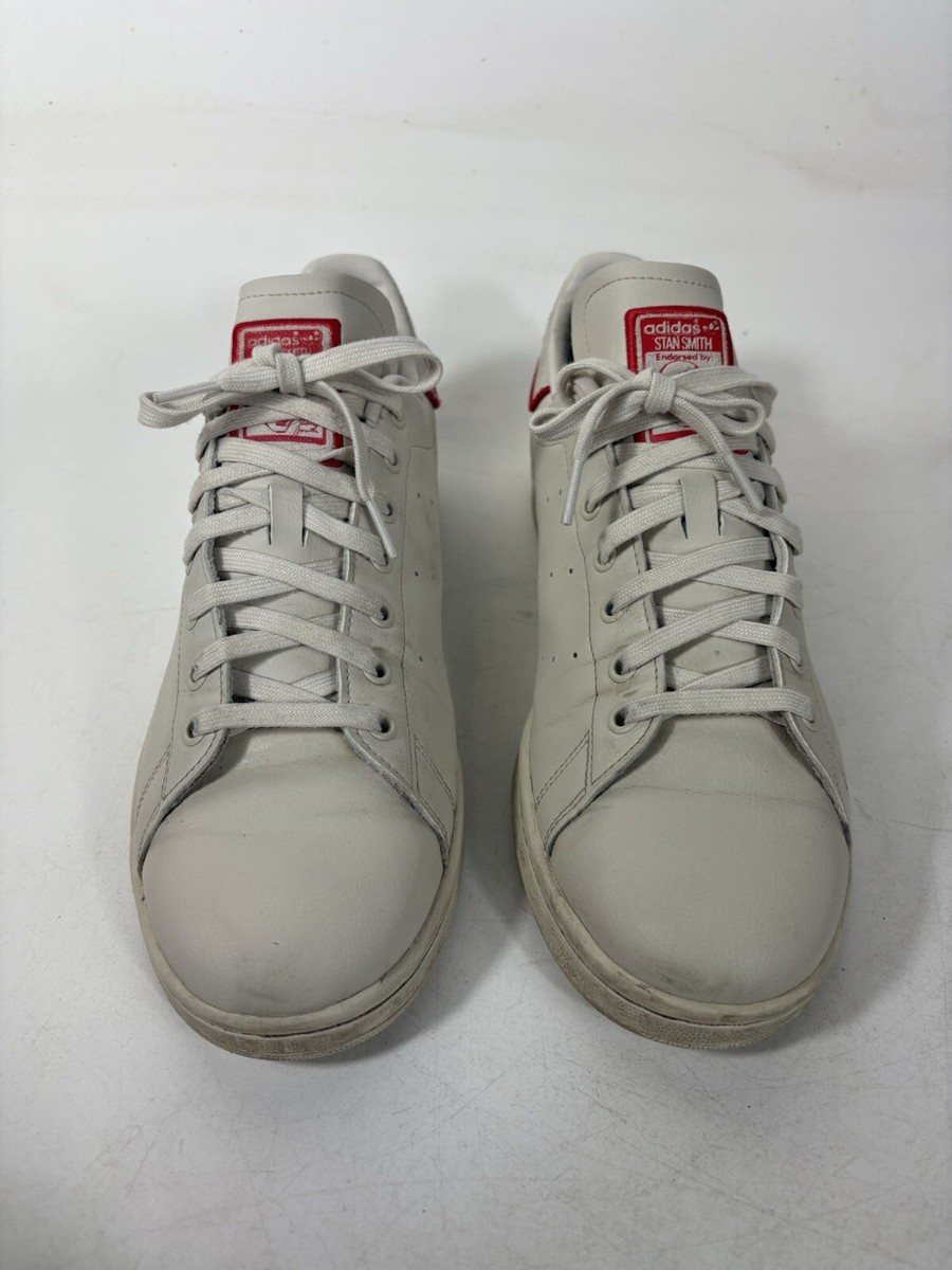 Adidas Stan Smith Sneakers Mens Size 11.5 White With Red APC