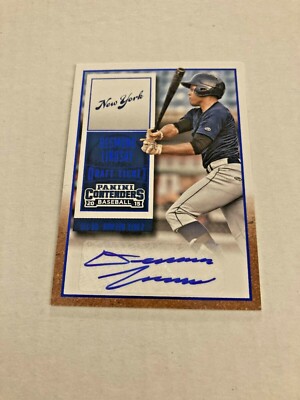 2015 Panini Contenders Desmond Lindsay Rookie Blue Foil Autograph