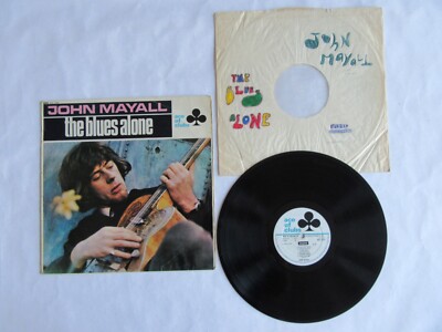 JOHN MAYALL The Blues Alone UK 1st Pressing Ace Of Hearts 1967 LP EX