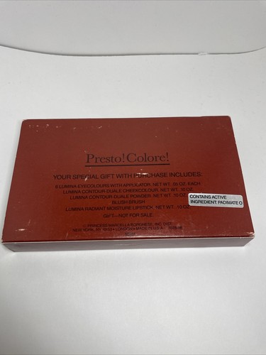 Princess Marcella Borghese Presto Colore Gift Set Mixed Make-up Pallet Vintage - Picture 2 of 8