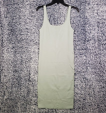 FOREVER 21 Size LG Green Sleeveless Bodycon Pencil Tank Dress